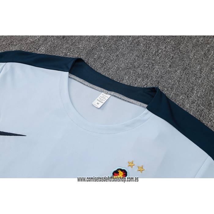 Chandal del Francia 24-25 Manga Corta Azul Claro - Pantalon Corto